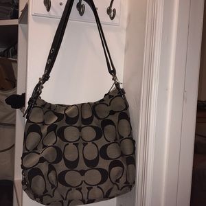 Authentic coach hobo bag